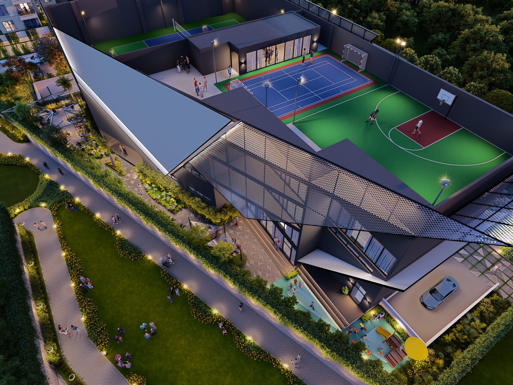 Club Amenity View
